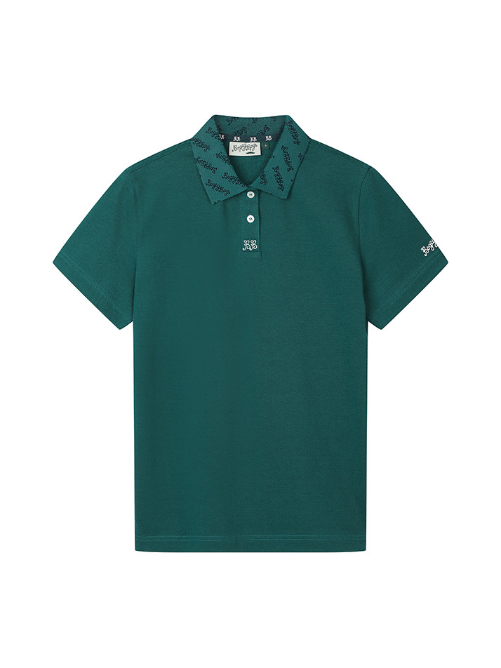 BB LEGACY FIT WOMEN POLO T-SHIRT_GREEN
