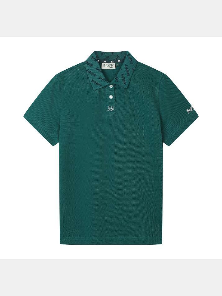 BB LEGACY FIT WOMEN POLO T-SHIRT_GREEN
