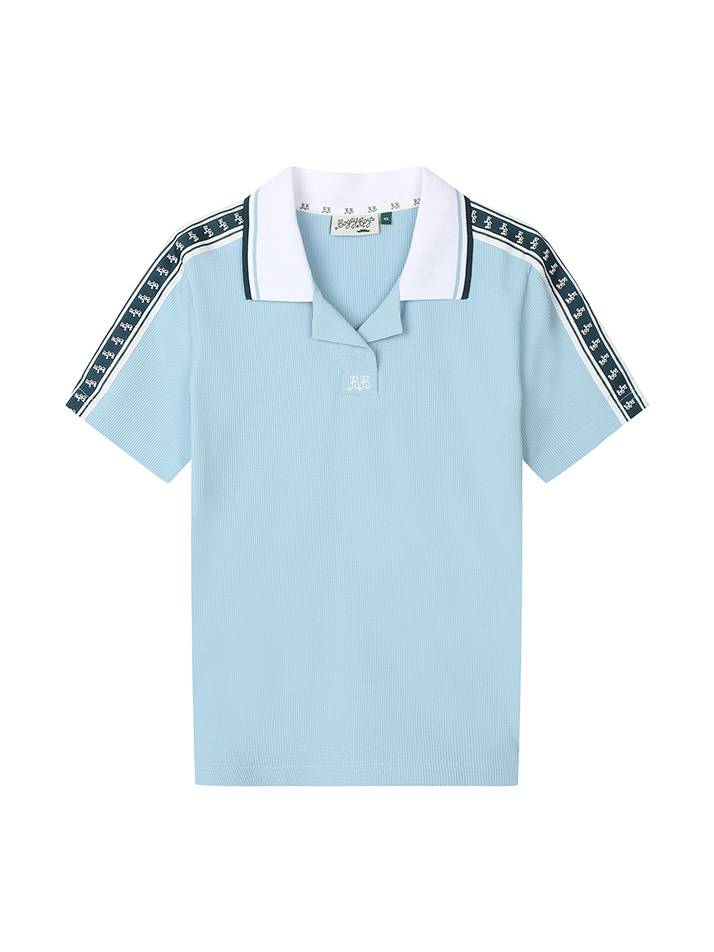 BB ACTIVE DRYING WOMEN POLO T-SHIRT_BLUE