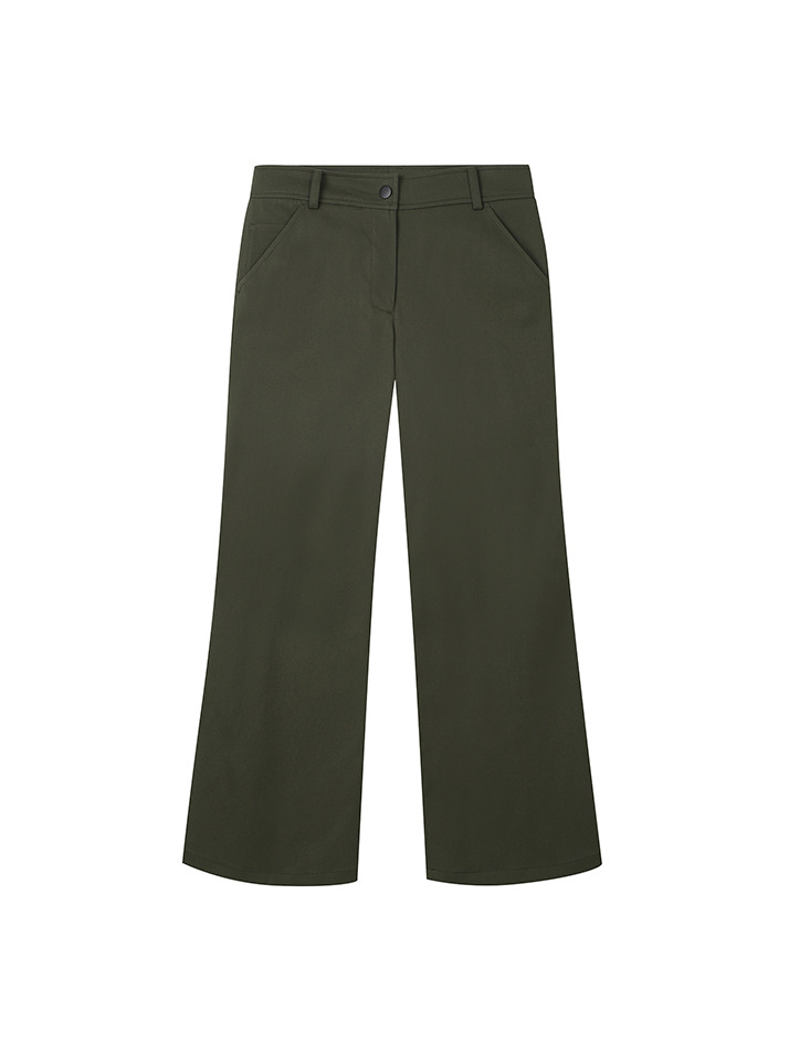 BB LEGACY FIT WOMEN SEMIWIDE PANTS_KHAKI