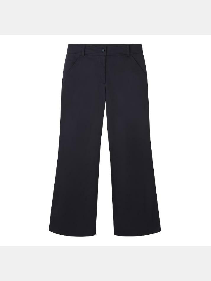 BB LEGACY FIT WOMEN SEMIWIDE PANTS_NAVY