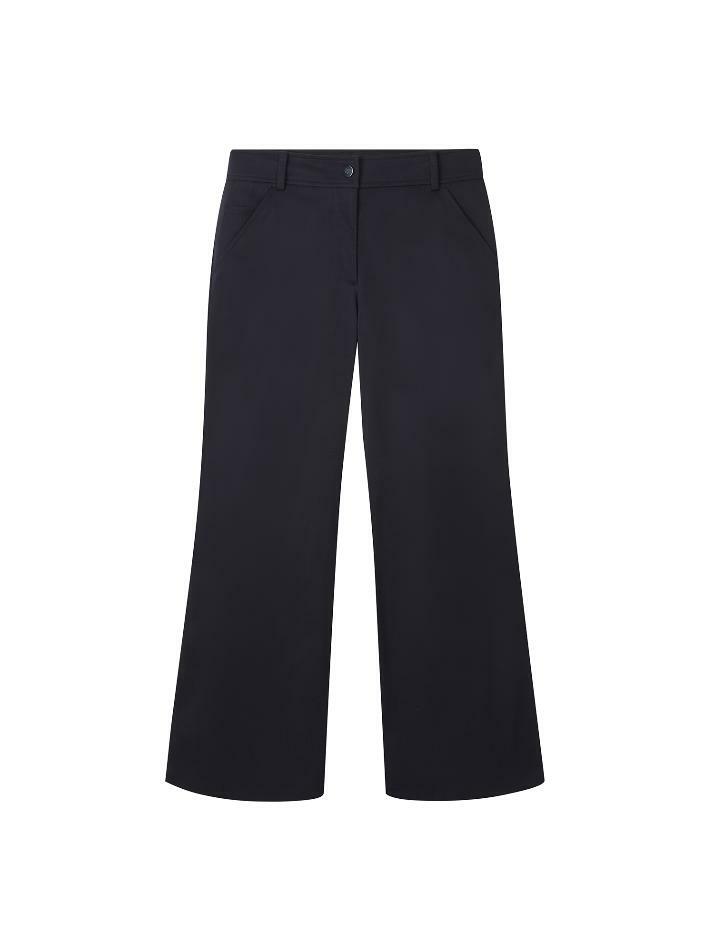 BB LEGACY FIT WOMEN SEMIWIDE PANTS_NAVY