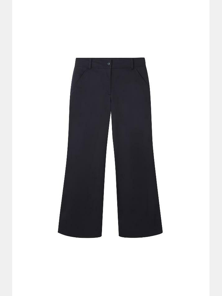 BB LEGACY FIT WOMEN SEMIWIDE PANTS_NAVY