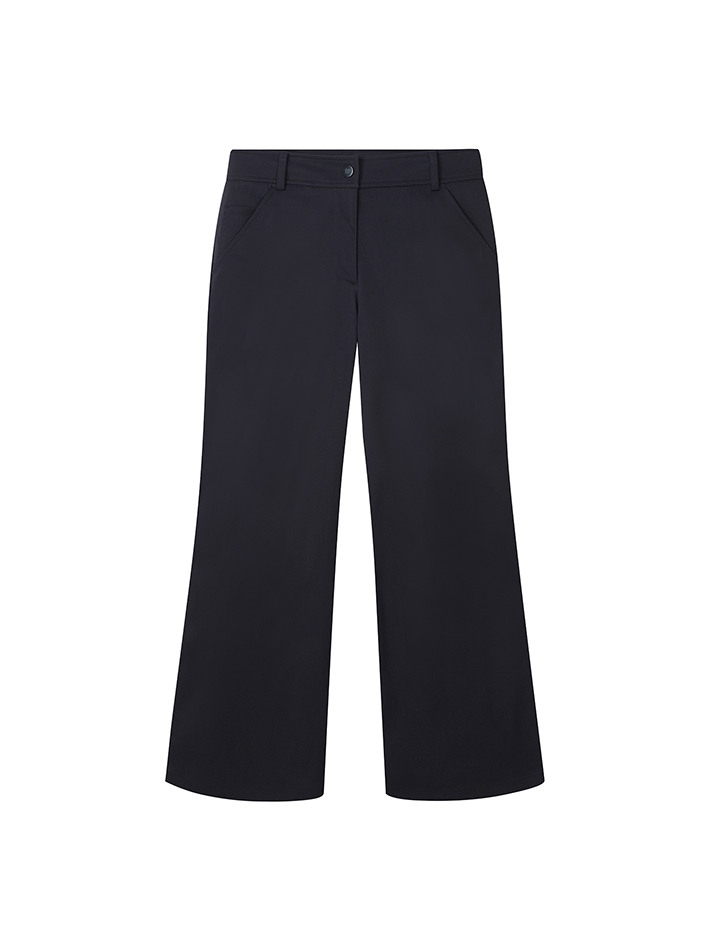 BB LEGACY FIT WOMEN SEMIWIDE PANTS_NAVY