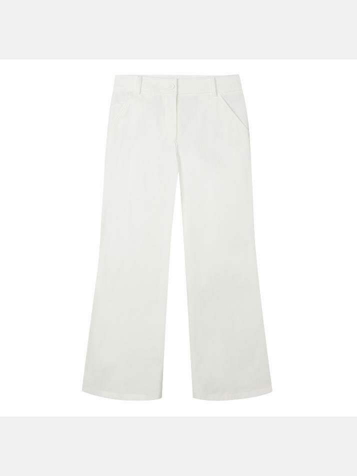 BB LEGACY FIT WOMEN SEMIWIDE PANTS_WHITE