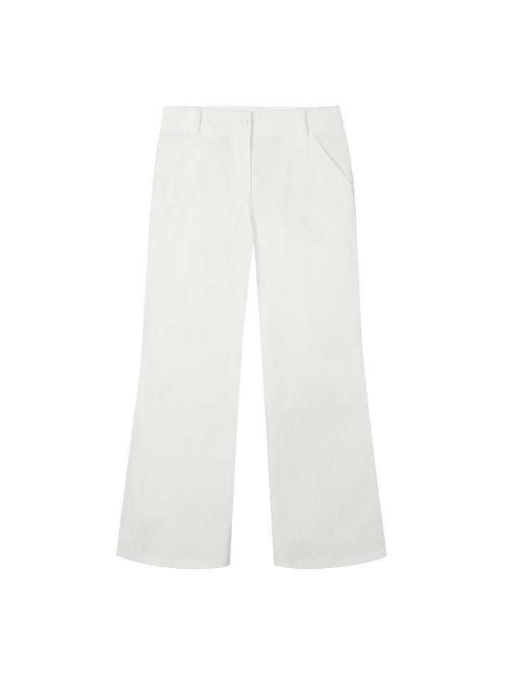 BB LEGACY FIT WOMEN SEMIWIDE PANTS_WHITE
