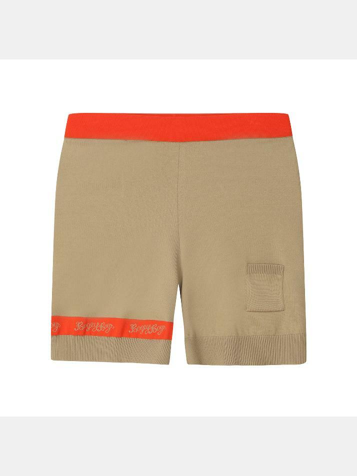 BB ACTIVE WOMEN INNER KNIT SHORTS_BEIGE