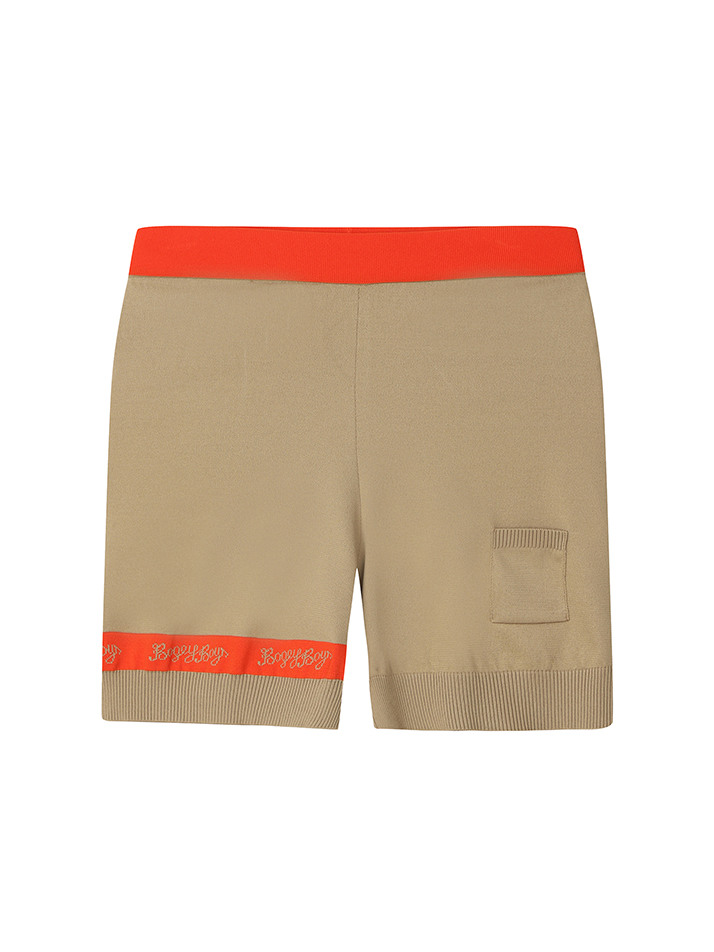 BB ACTIVE WOMEN INNER KNIT SHORTS_BEIGE