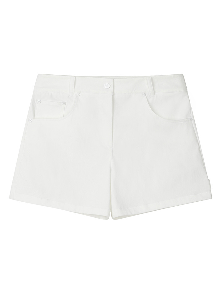 BB LEGACY FIT WOMEN SHORTS_WHITE