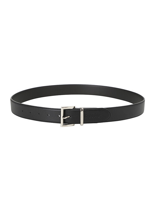 BB HERITAGE MEN LEATHER BELT_BLACK