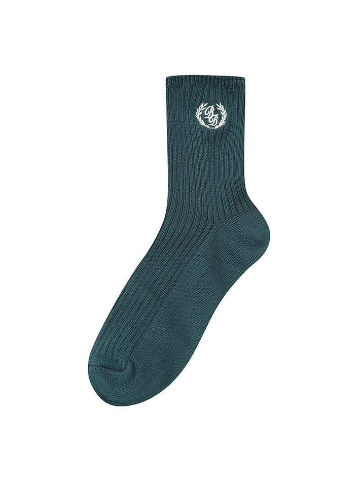 BB VICTOR WOMEN CREW SOCKS_GREEN