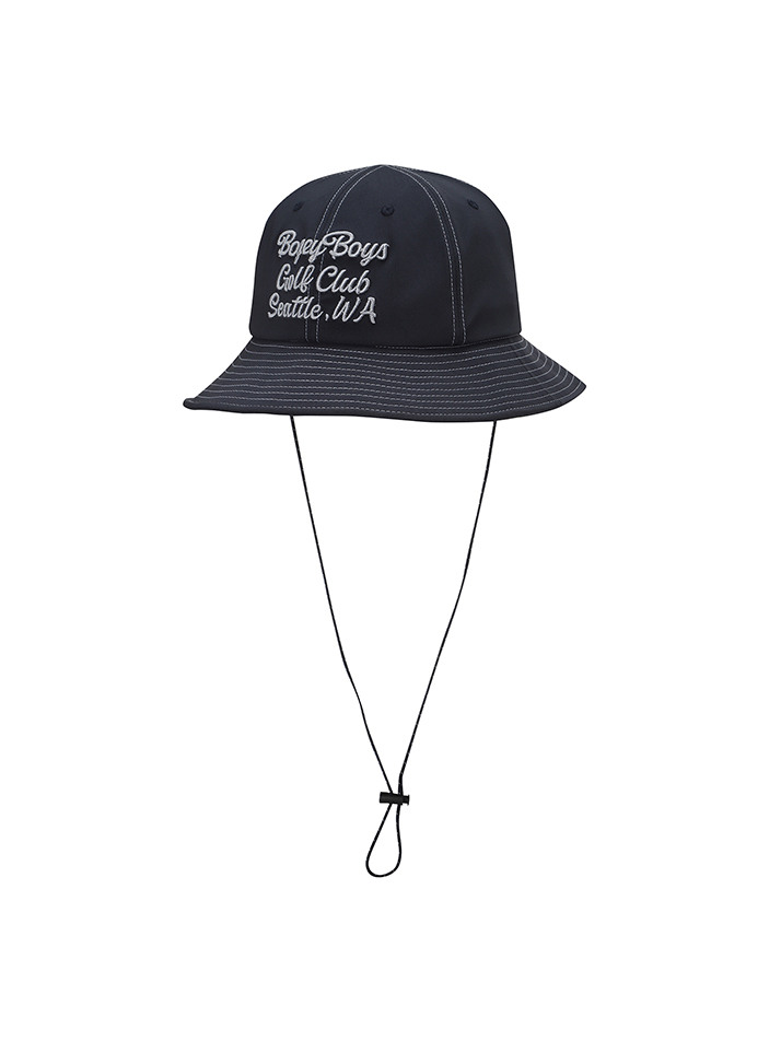 BB CLUB VINTAGE UNISEX BUCKET HAT_NAVY