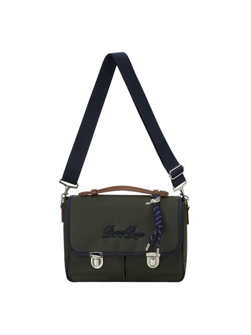 BB HERITAGE CLASP SCHOOL BAG_GREEN