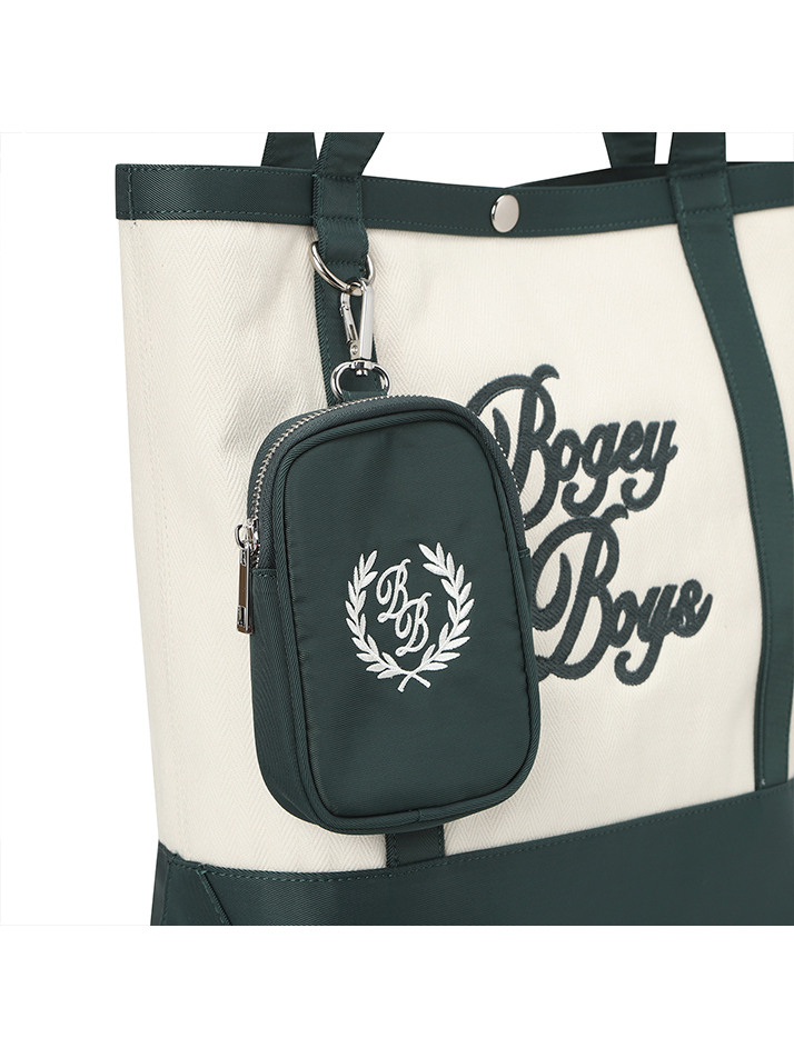 BB HERITAGE POUCH TOTE BAG_IVORY