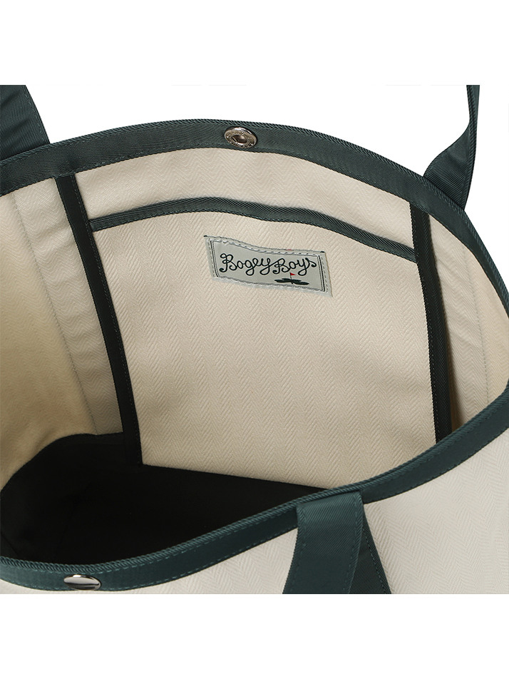 BB HERITAGE POUCH TOTE BAG_IVORY