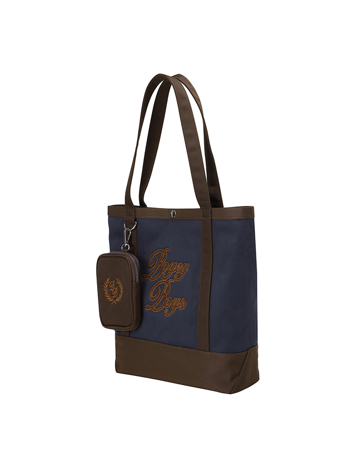 BB HERITAGE POUCH TOTE BAG_NAVY