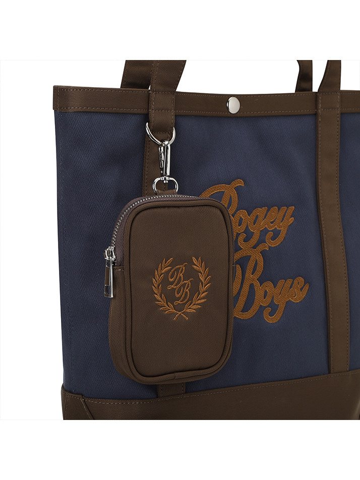 BB HERITAGE POUCH TOTE BAG_NAVY
