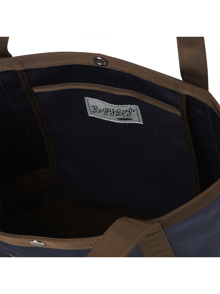 BB HERITAGE POUCH TOTE BAG_NAVY