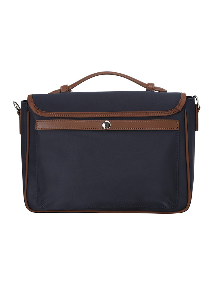 BB HERITAGE CLASP SCHOOL BAG_NAVY