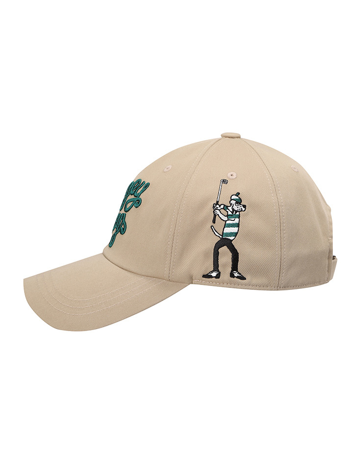 BB BBOBBY UNISEX BALL CAP_BEIGE