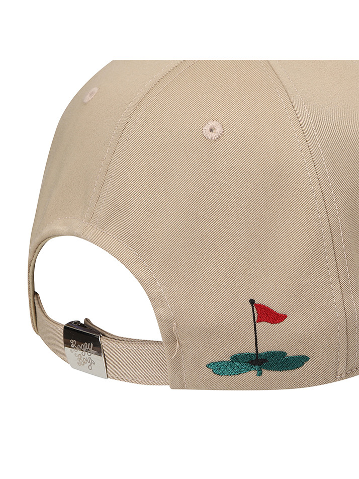 BB BBOBBY UNISEX BALL CAP_BEIGE