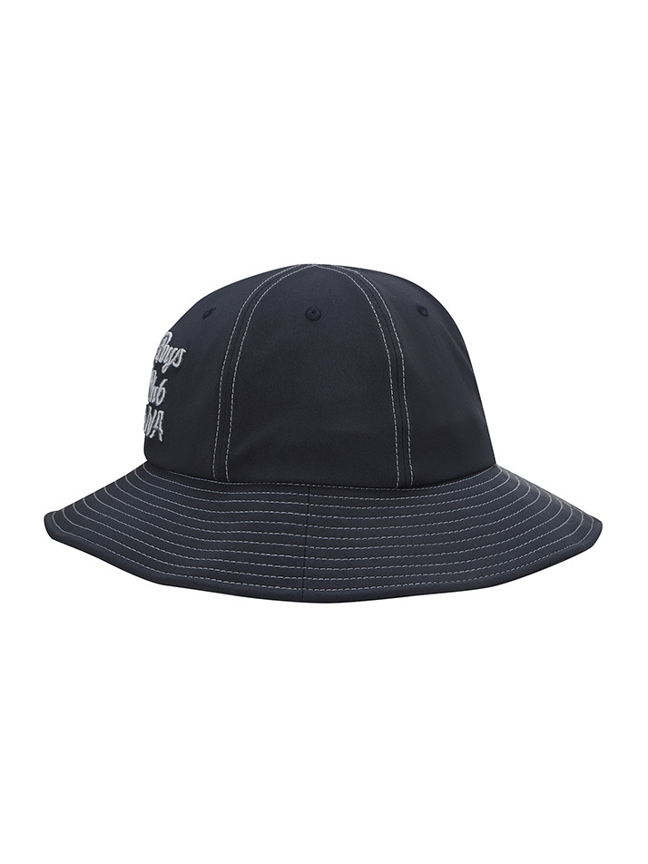 BB CLUB VINTAGE UNISEX BUCKET HAT_NAVY