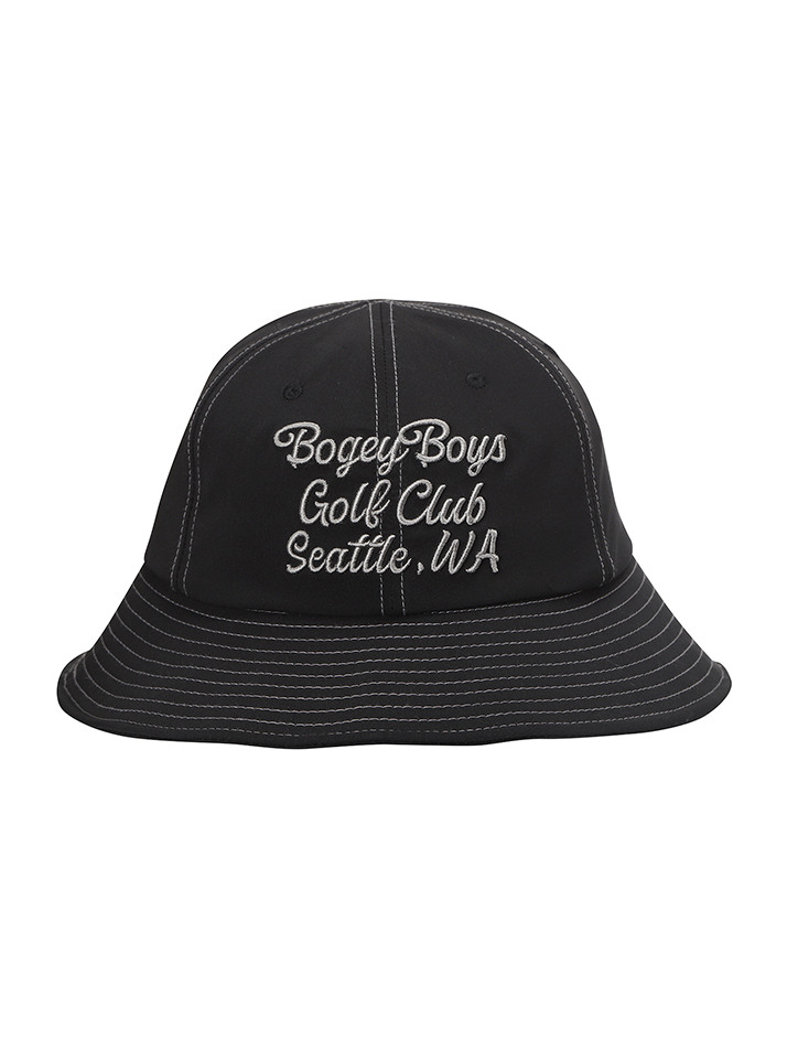 BB CLUB VINTAGE UNISEX BUCKET HAT_BLACK