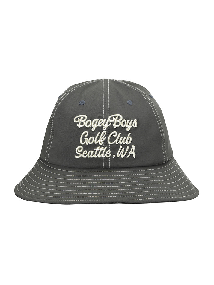 BB CLUB VINTAGE UNISEX BUCKET HAT_KHAKI