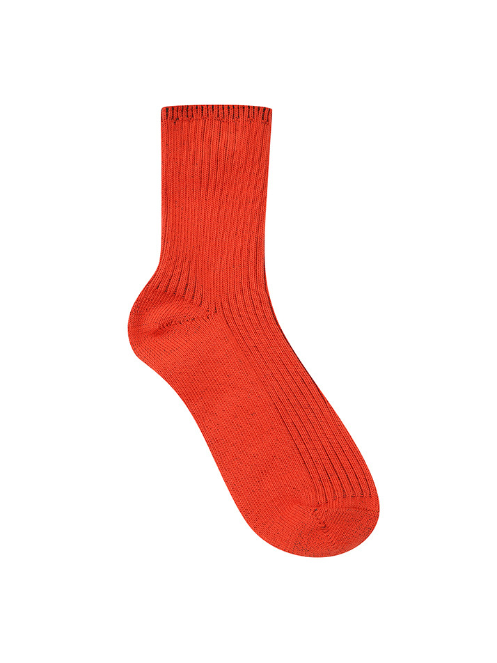BB VICTOR WOMEN CREW SOCKS_ORANGE