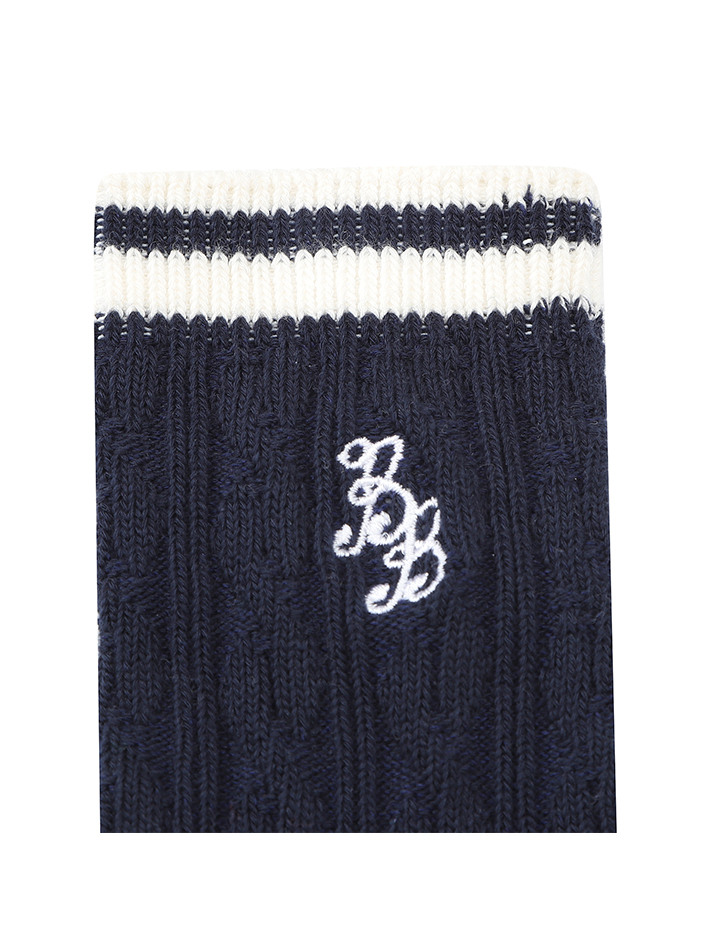 BB VINTAGE WOMEN CREW SOCKS_NAVY