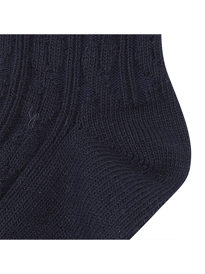 BB VINTAGE WOMEN CREW SOCKS_NAVY