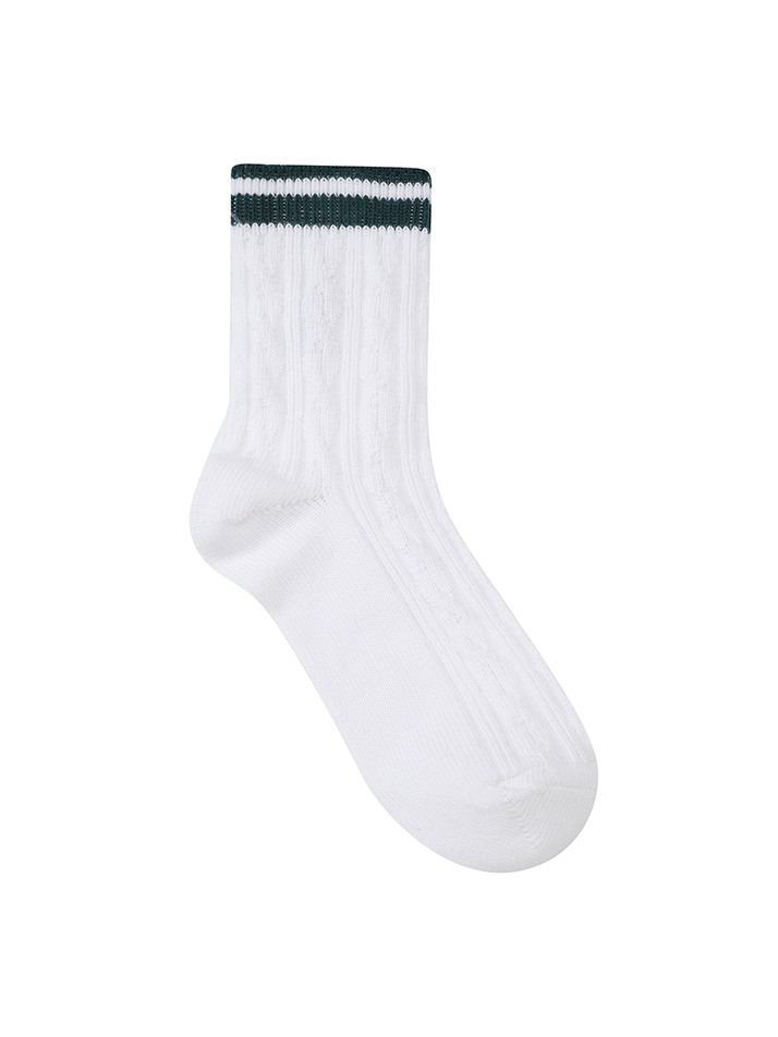 BB VINTAGE WOMEN CREW SOCKS_WHITE