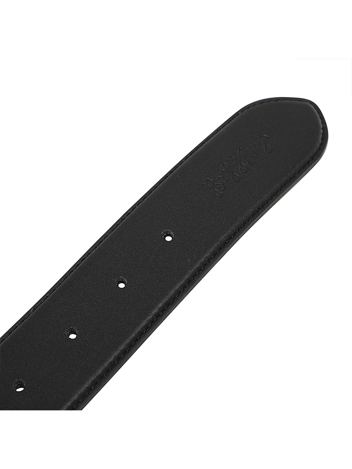 BB HERITAGE WOMEN LEATHER BELT_BLACK