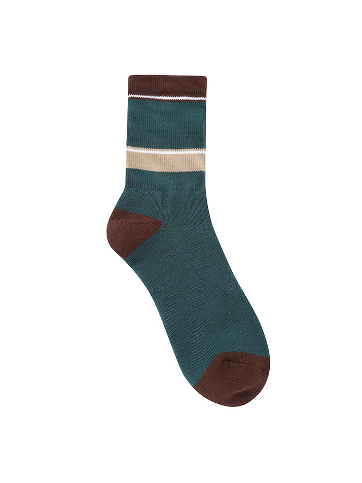BB VICTOR MEN CREW SOCKS_GREEN