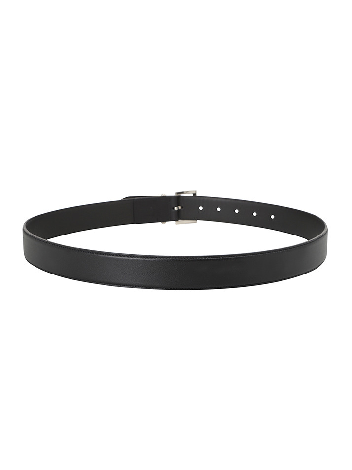 BB HERITAGE MEN LEATHER BELT_BLACK