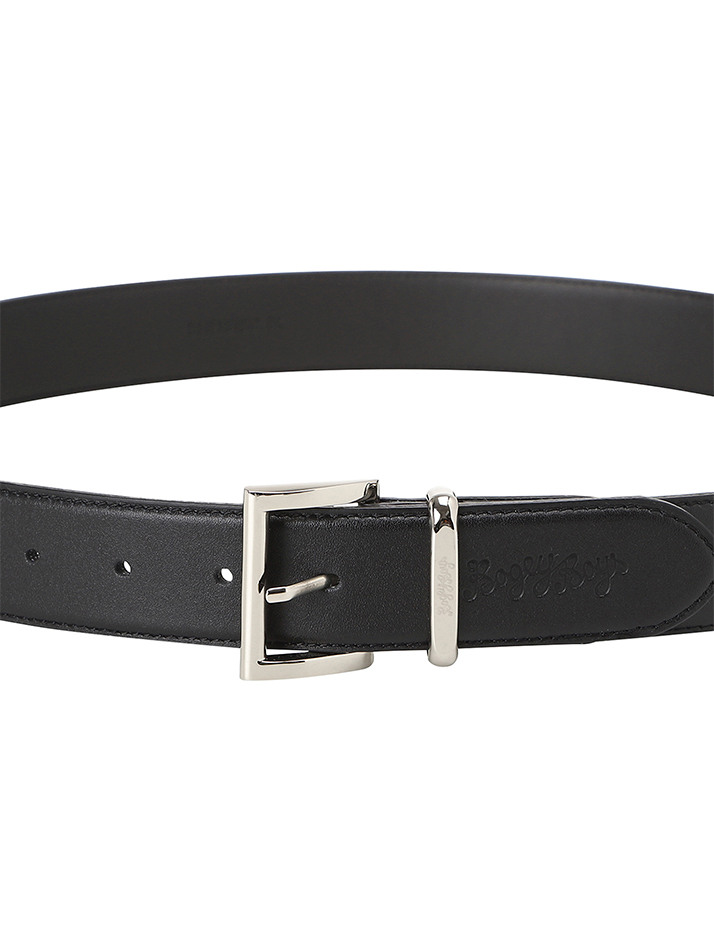 BB HERITAGE MEN LEATHER BELT_BLACK