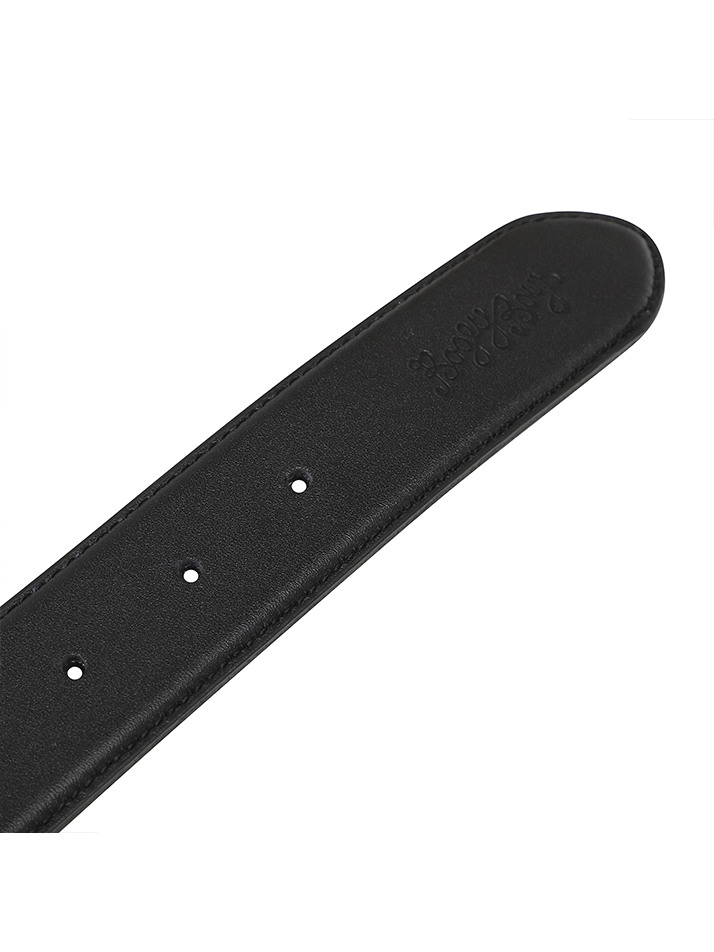 BB HERITAGE MEN LEATHER BELT_BLACK