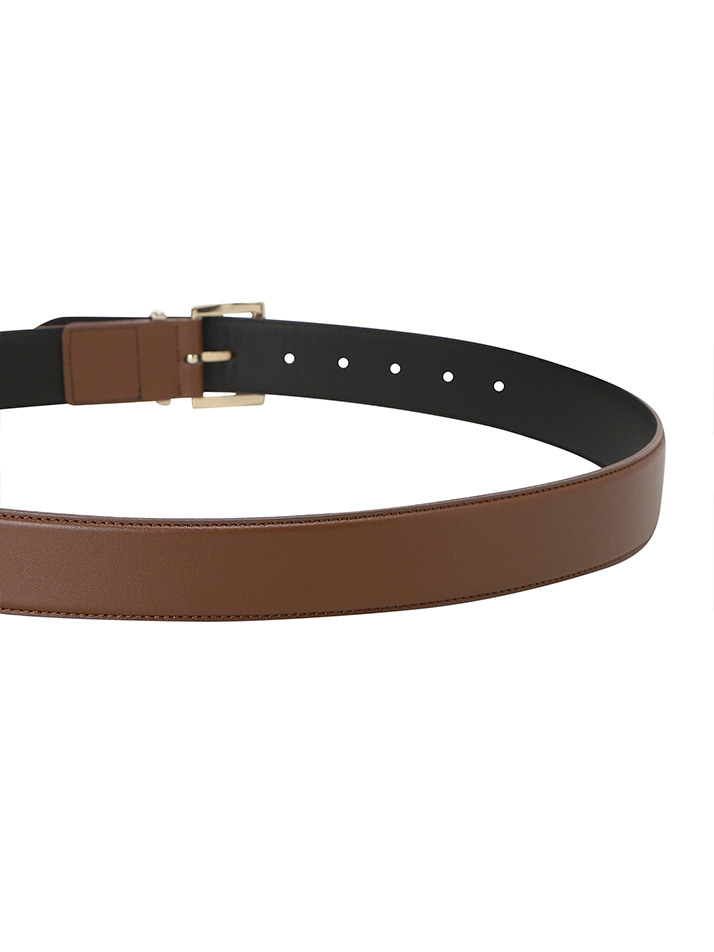 BB HERITAGE MEN LEATHER BELT_BROWN