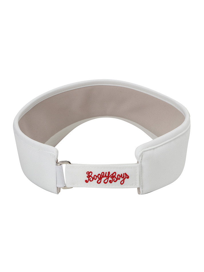 BB LEGACY FIT WOMEN VISOR_WHITE