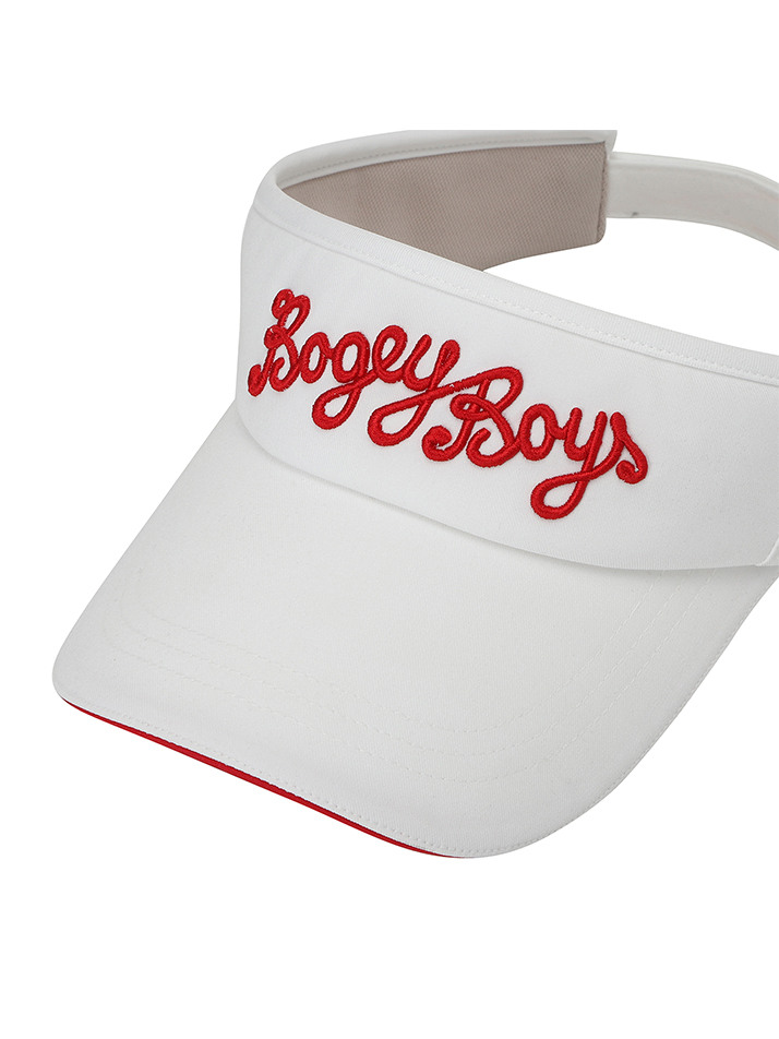 BB LEGACY FIT WOMEN VISOR_WHITE