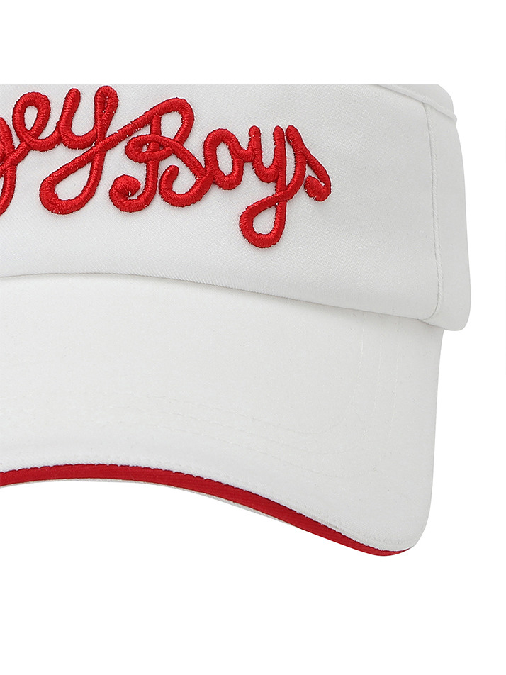 BB LEGACY FIT WOMEN VISOR_WHITE