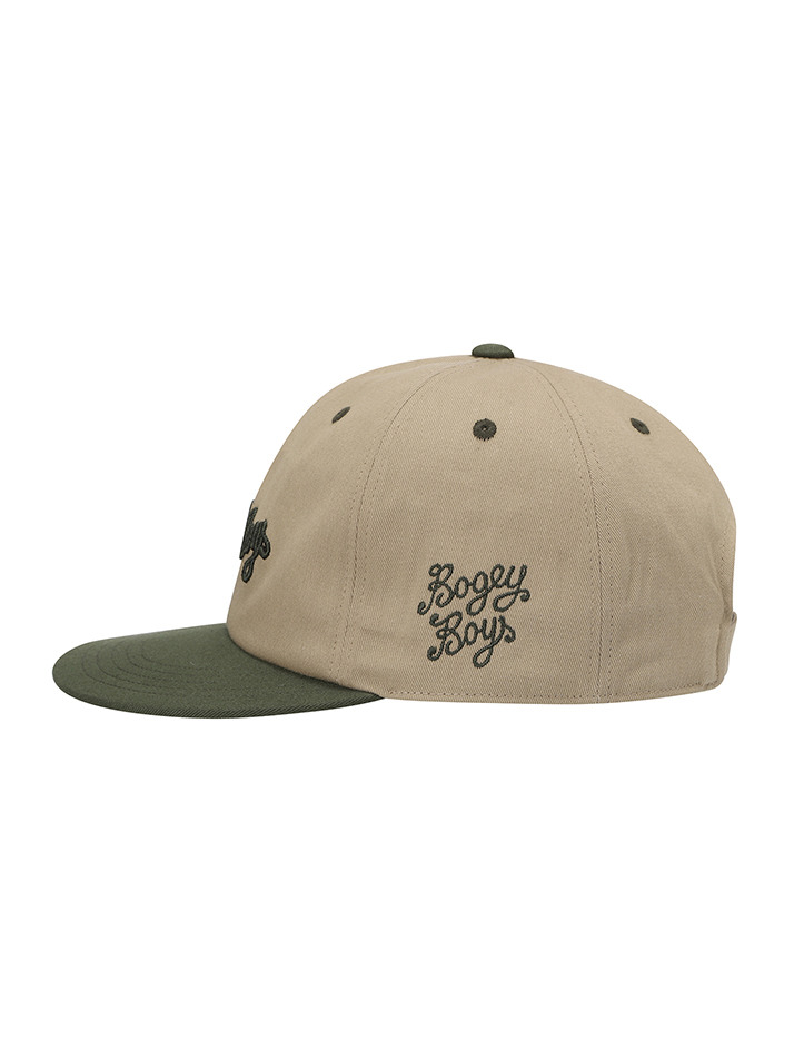 BB COLOR BLOCK UNISEX CAP_BEIGE