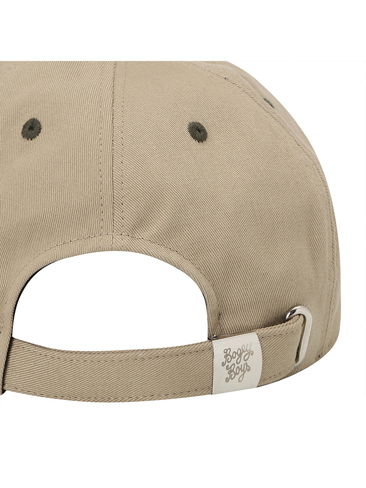 BB COLOR BLOCK UNISEX CAP_BEIGE