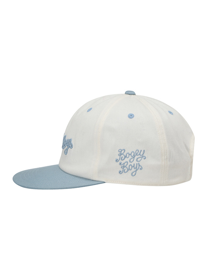 BB COLOR BLOCK UNISEX CAP_WHITE