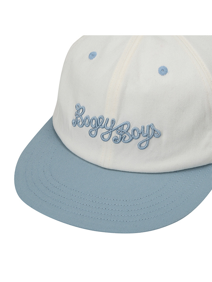 BB COLOR BLOCK UNISEX CAP_WHITE