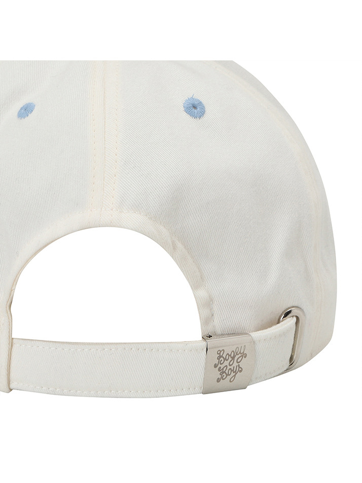 BB COLOR BLOCK UNISEX CAP_WHITE