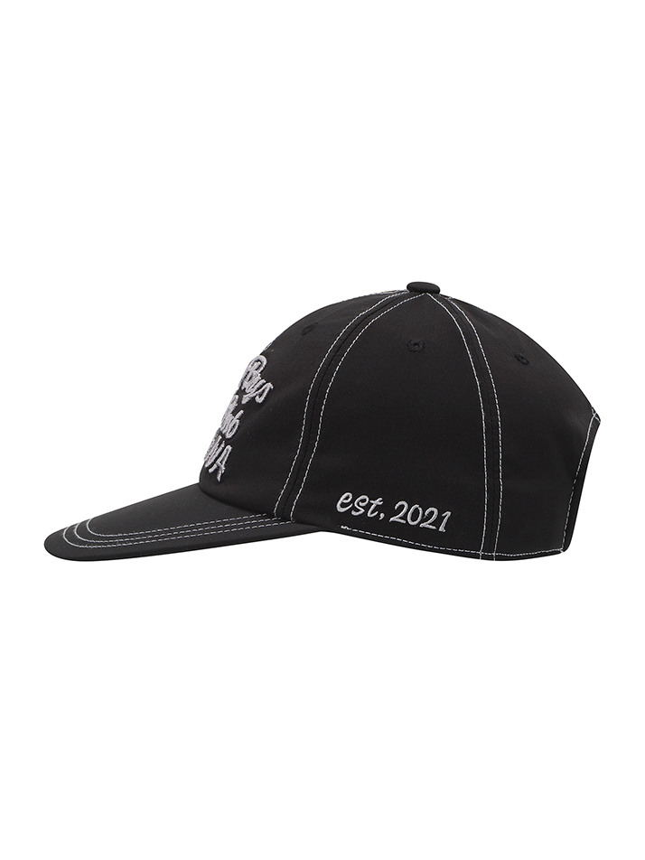 BB CLUB VINTAGE UNISEX CAP_BLACK