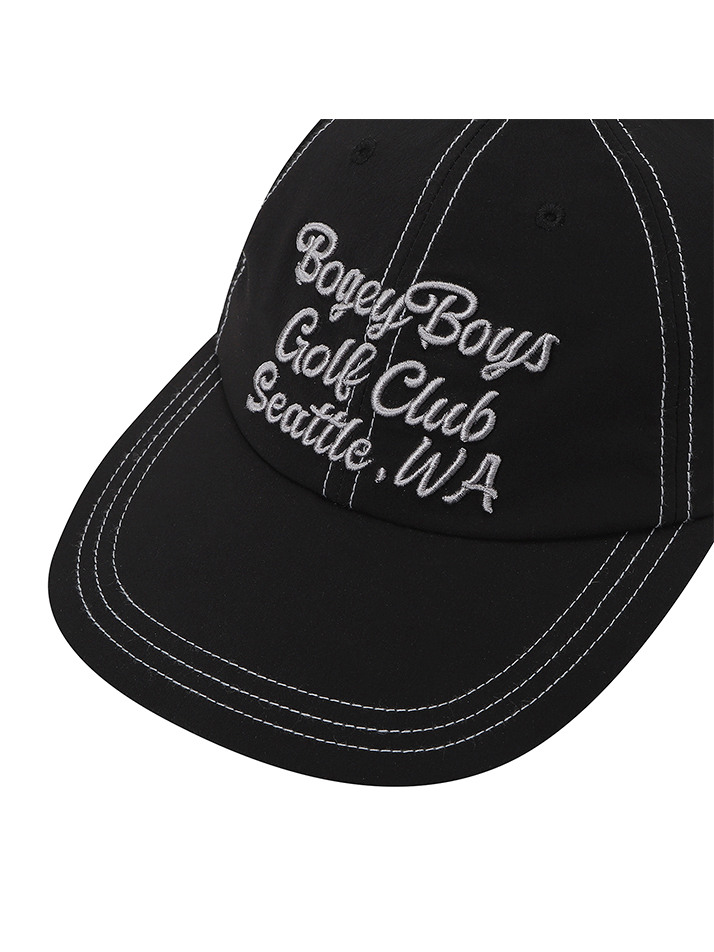 BB CLUB VINTAGE UNISEX CAP_BLACK