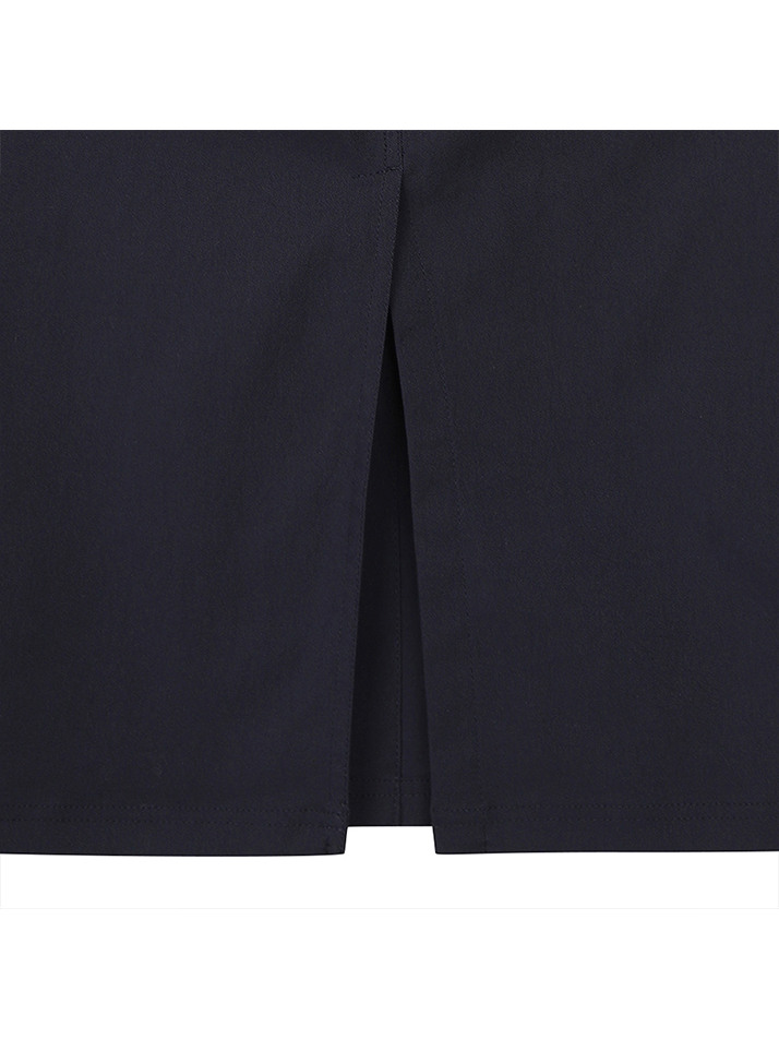 BB H-LINE 4WAY SLIT WOMEN SKIRT_NAVY
