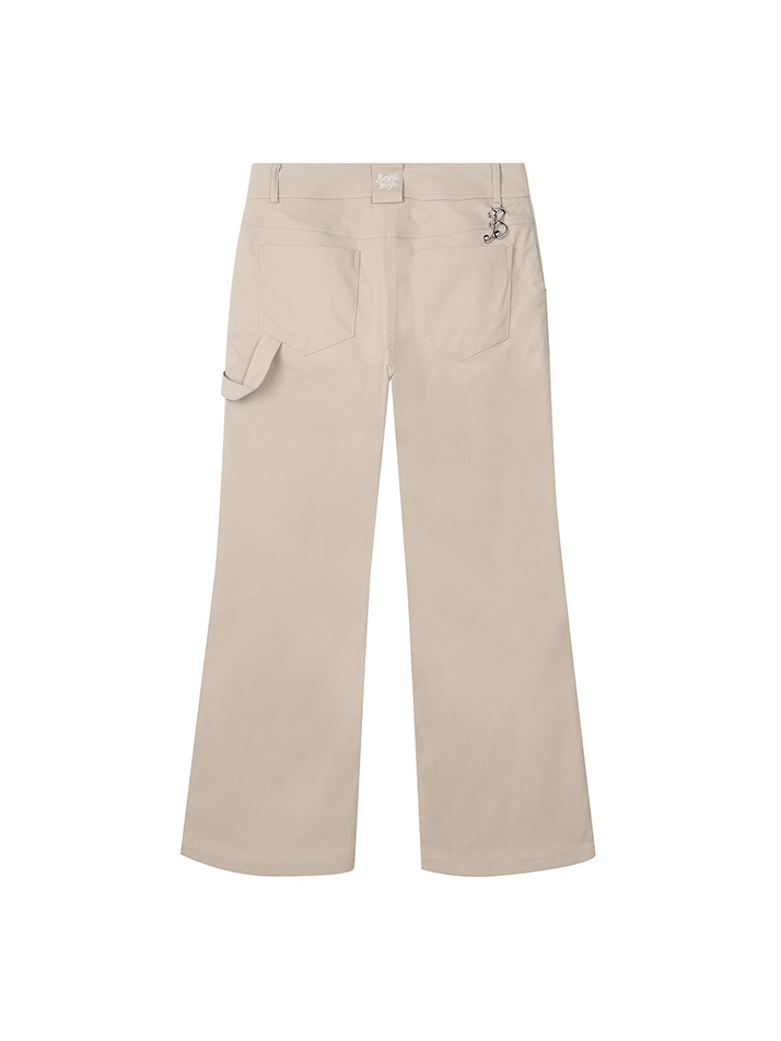 BB BANDING WOMEN JOGER KNIT PANTS_BEIGE